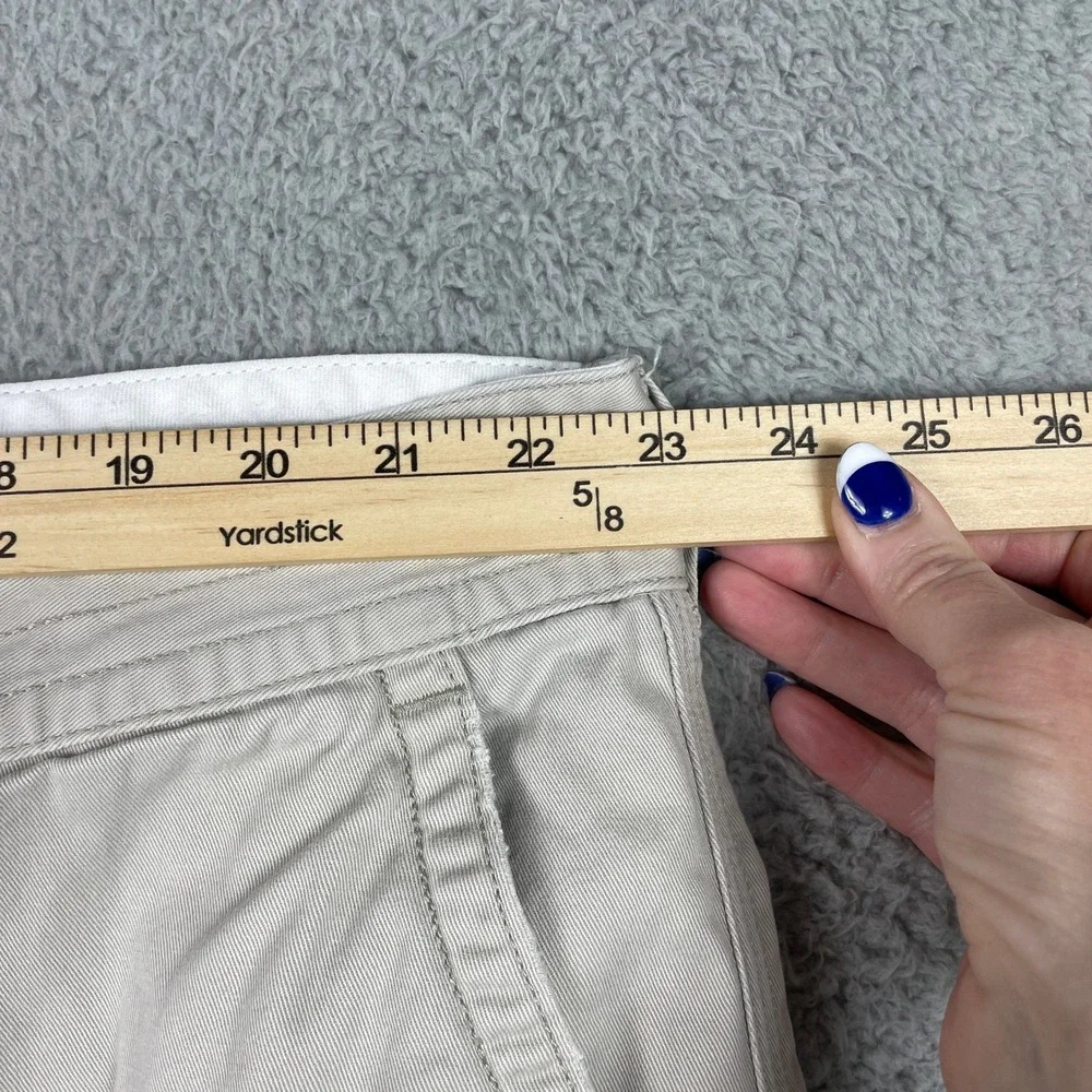 Polo Ralph Lauren Classic Chino Cargo Shorts‎ Mens 48 Tan Khaki Cotton Twill 9
